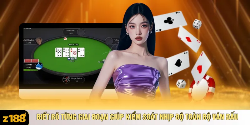 Biết rõ từng giai đoạn giúp kiểm soát nhịp độ toàn bộ ván đấu