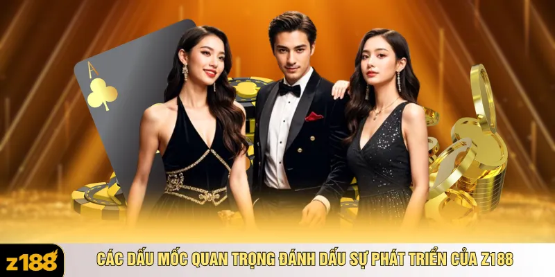 Các dấu mốc quan trọng đánh dấu sự phát triển của Z188