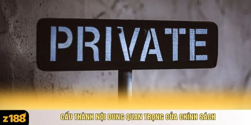 Cấu thành nội dung quan trọng của chính sách