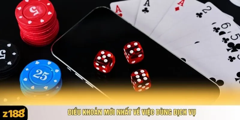 Điều khoản mới nhất về việc dùng dịch vụ
