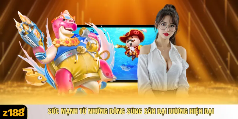 Sức mạnh từ những dòng súng săn đại dương hiện đại